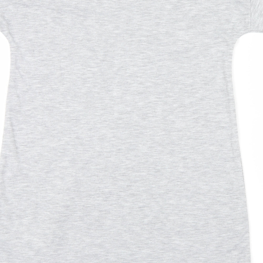 NEXT Girls Grey Geometric  Cami Pyjama Top Size 9 Years  - NYC