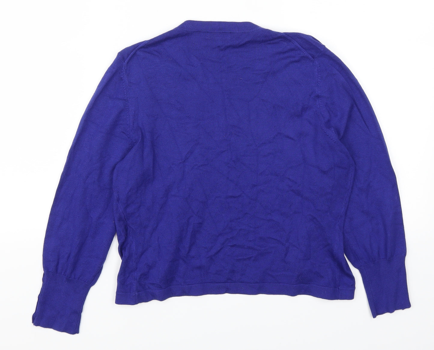 Hobbs Womens Blue   Cardigan Jumper Size 12