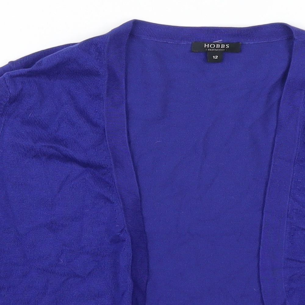 Hobbs Womens Blue   Cardigan Jumper Size 12