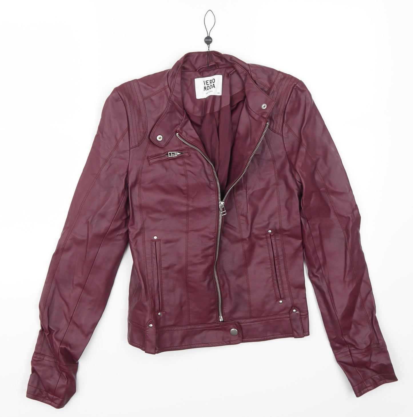 VERO MODA Womens Red   Jacket  Size XS  - Burgundy
