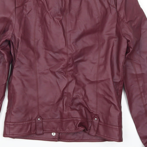 VERO MODA Womens Red   Jacket  Size XS  - Burgundy