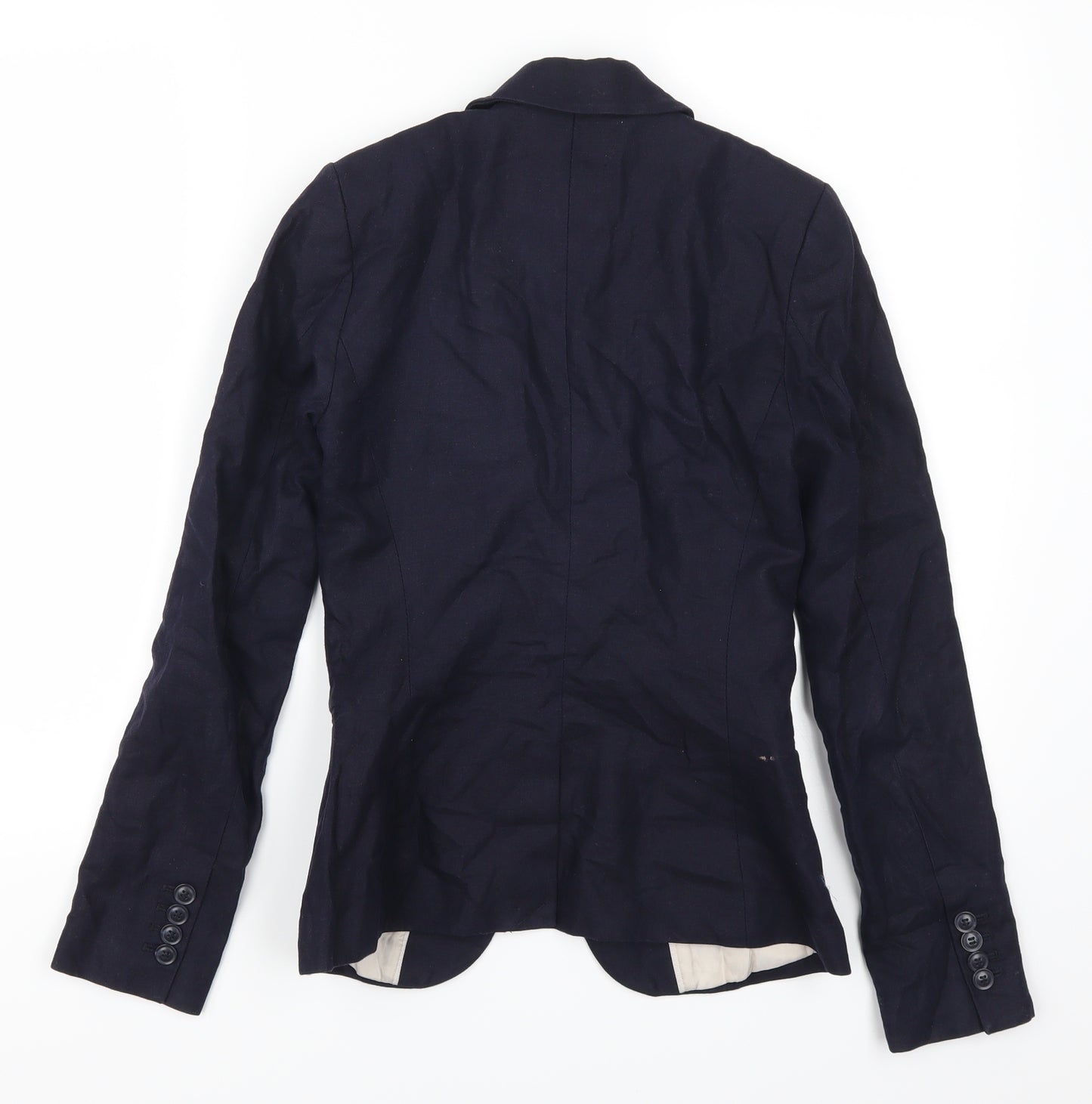 H&M Womens Blue   Jacket Suit Jacket Size 4