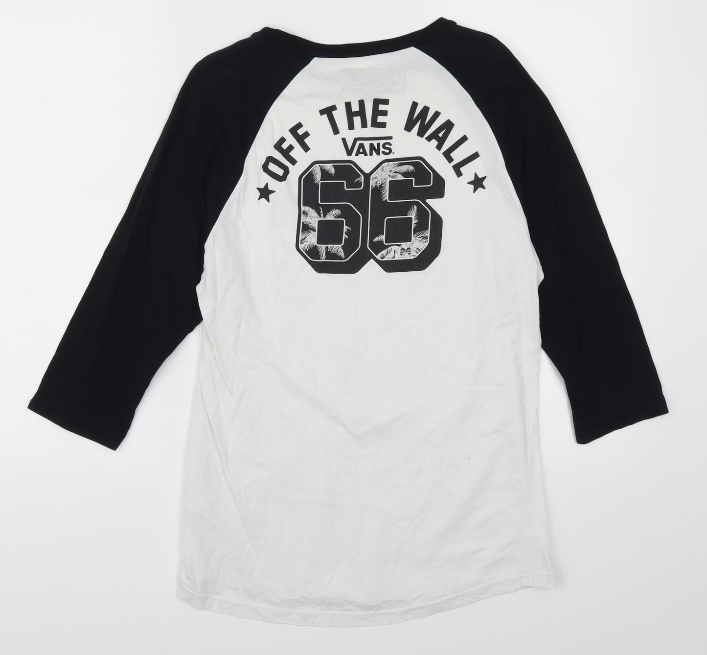 VANS Mens Black    T-Shirt Size S  - Off the Wall