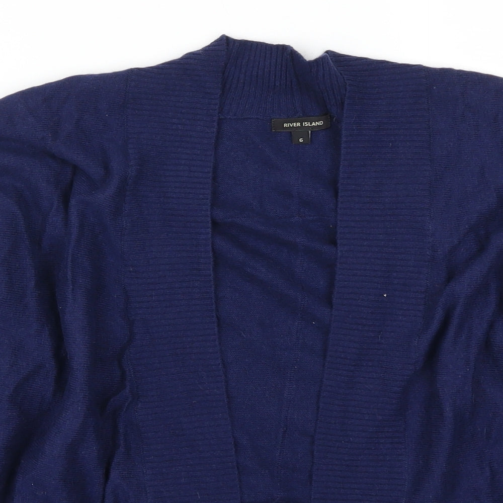 River Island Womens Blue   Cape Jumper Size 6