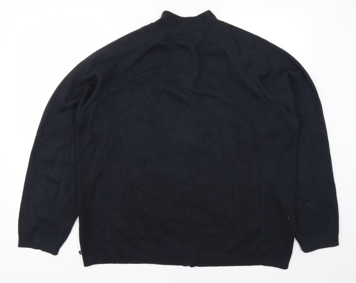 Marks and Spencer Mens Blue   Cardigan Jumper Size XL