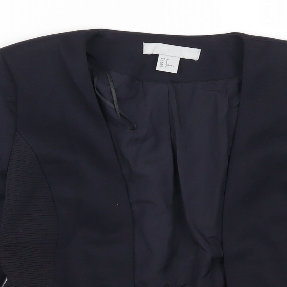 H&M Womens Blue   Jacket  Size 4