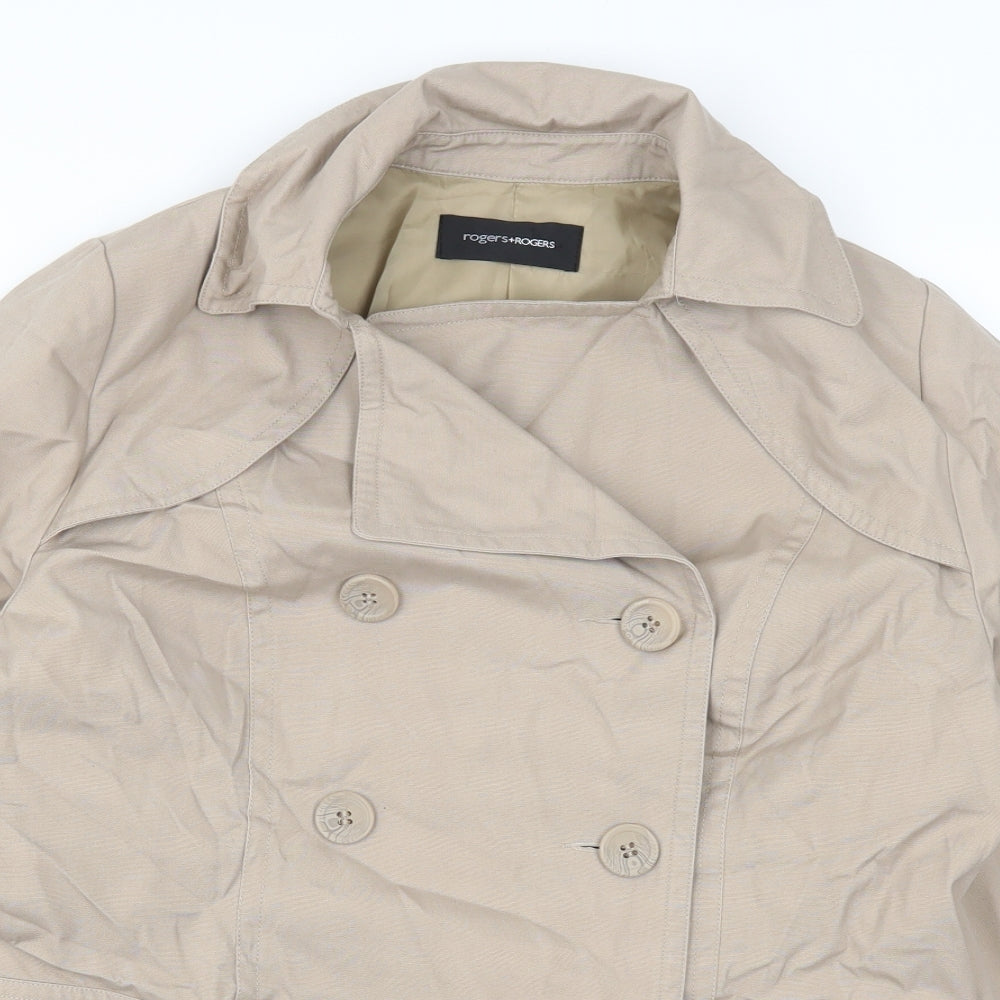 Matalan Womens Beige   Trench Coat Coat Size 20