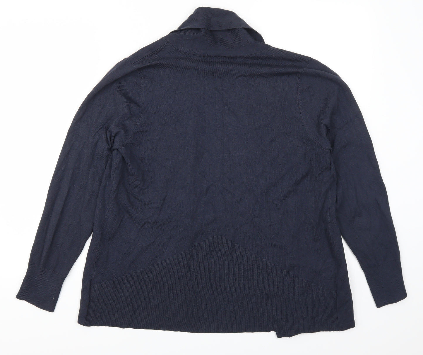 Marks and Spencer Womens Blue   Cardigan Jumper Size 16