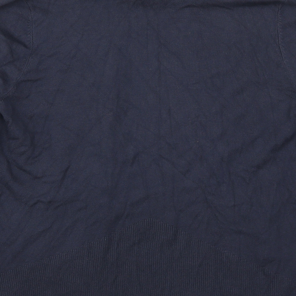 Marks and Spencer Womens Blue   Cardigan Jumper Size 16