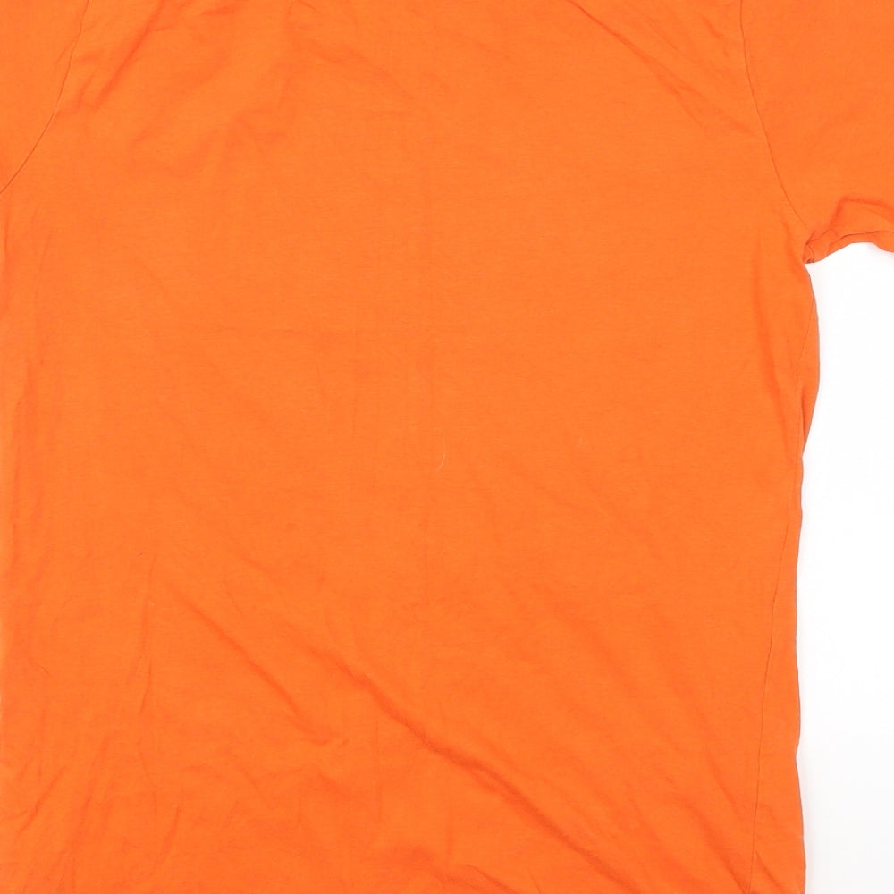 H&M Boys Orange   Basic T-Shirt Size 15 Years  - New York
