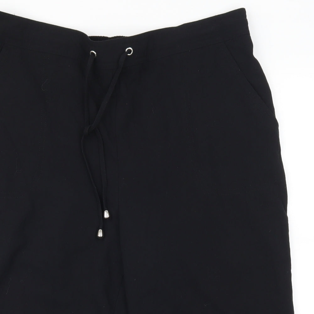 Bonmarché Womens Black   Bermuda Shorts Size 16