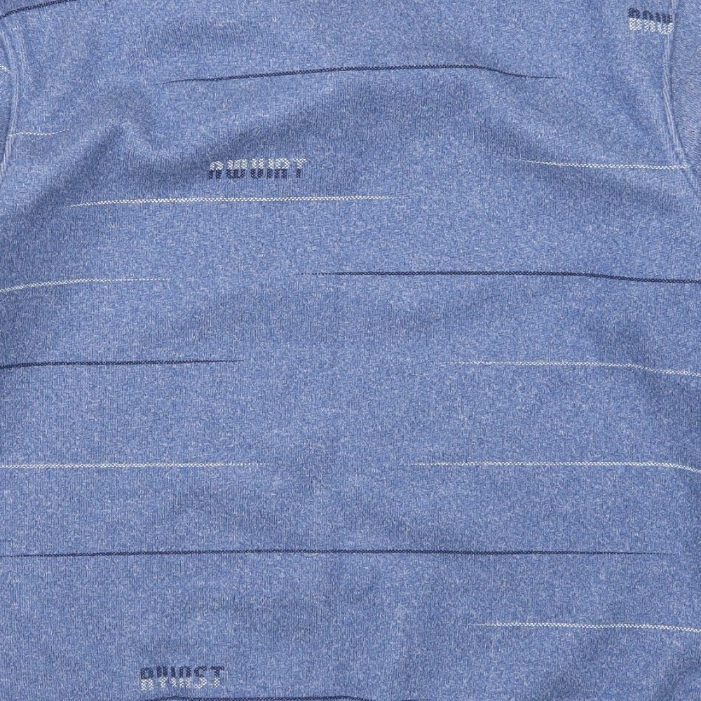 Preworn Mens Blue Striped  Pullover Jumper Size XL