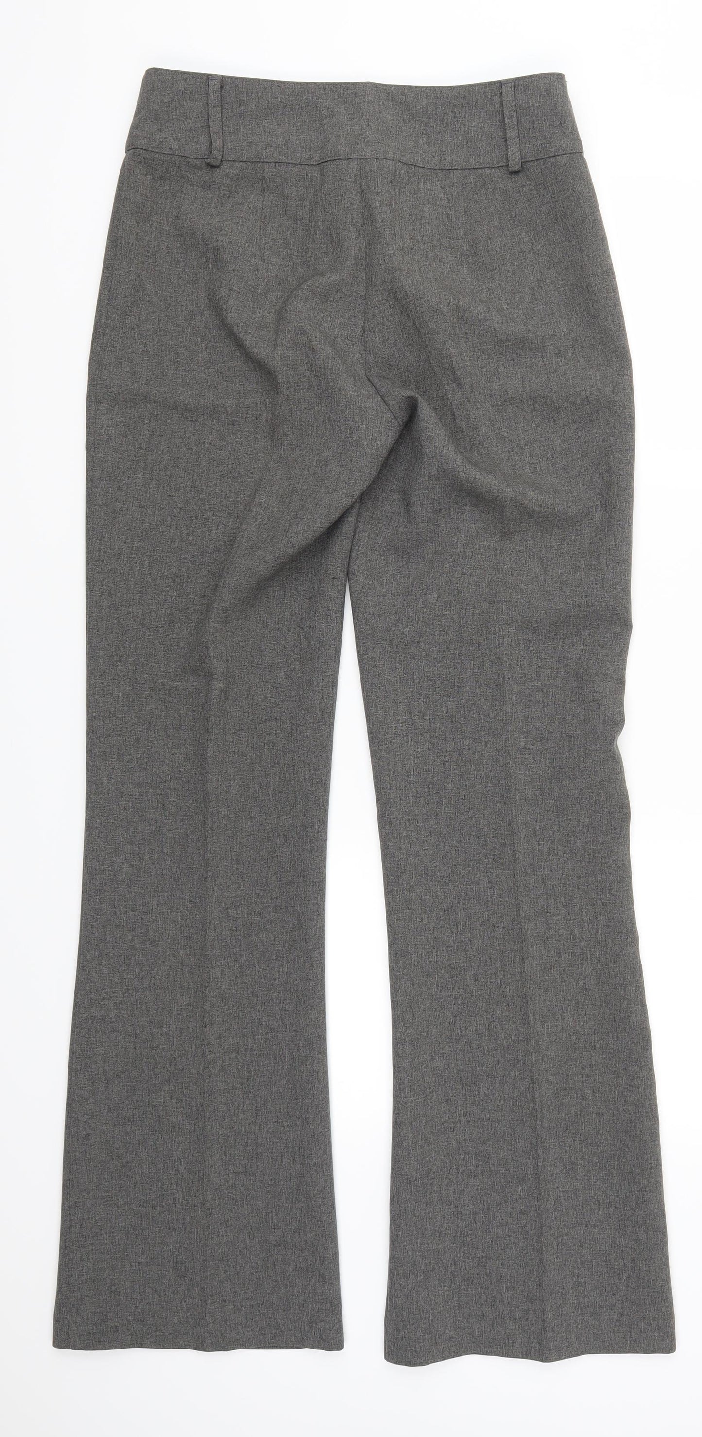 AMARANTO Womens Grey   Trousers  Size 10 L31 in