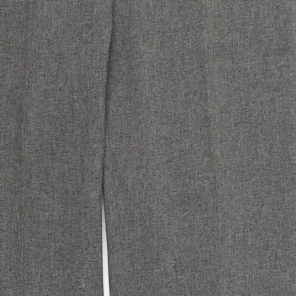 AMARANTO Womens Grey   Trousers  Size 10 L31 in