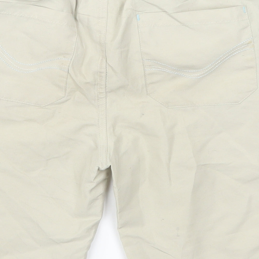 Dopodopo Boys Beige   Utility Shorts Size 7 Years - Home Wood 32
