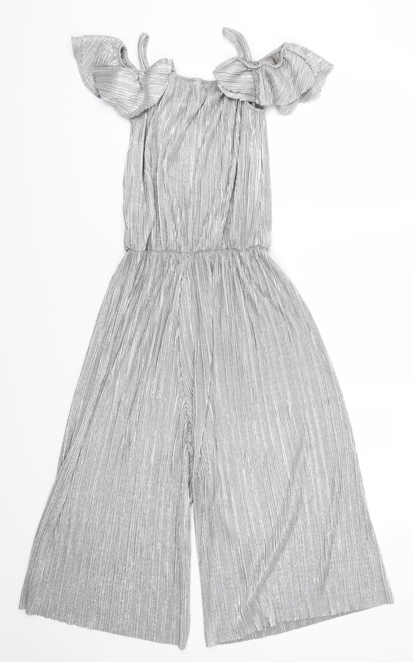 NEXT Girls Silver   Jumpsuit One-Piece Size 11 Years