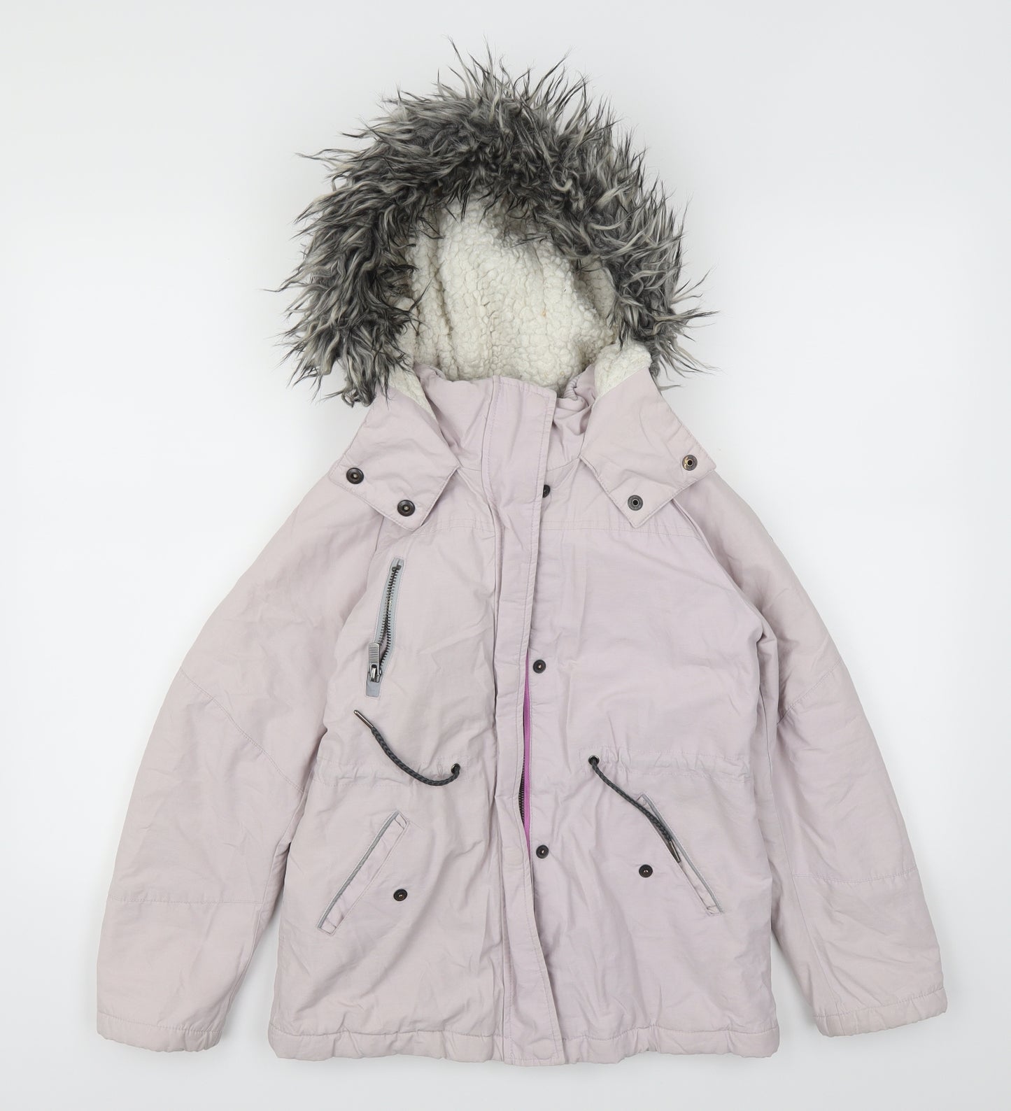 NEXT Girls Pink   Basic Coat Coat Size 10 Years
