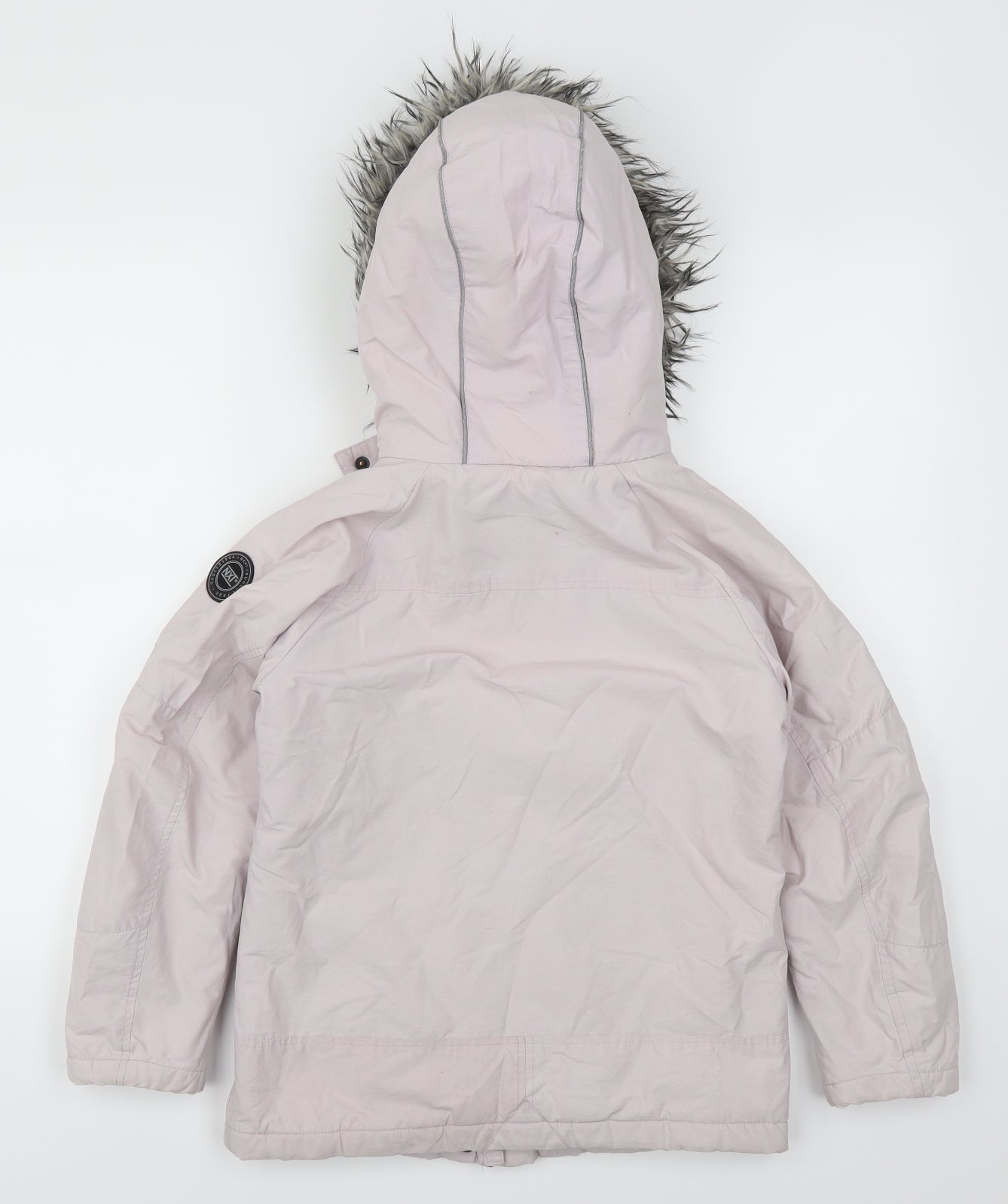 NEXT Girls Pink   Basic Coat Coat Size 10 Years