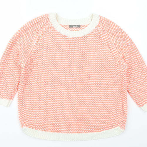 South Womens Pink   Pullover Jumper Size 14
