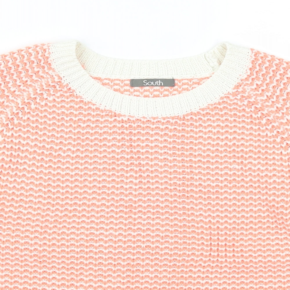 South Womens Pink   Pullover Jumper Size 14