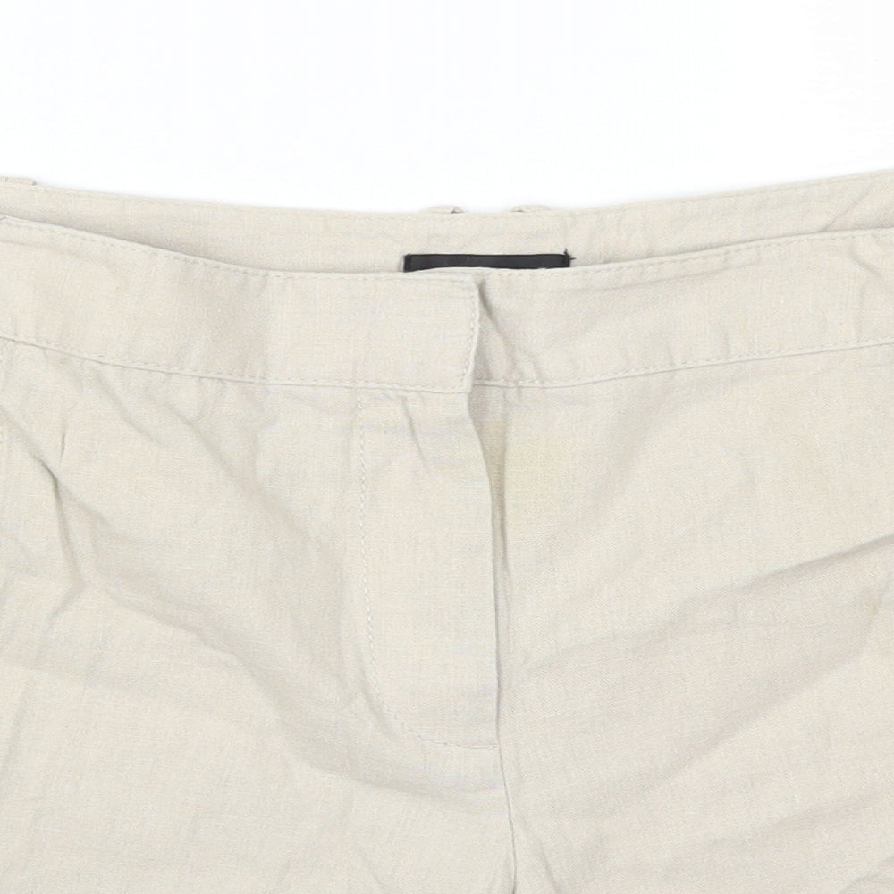 Papaya Womens Beige   Mom Shorts Size 20