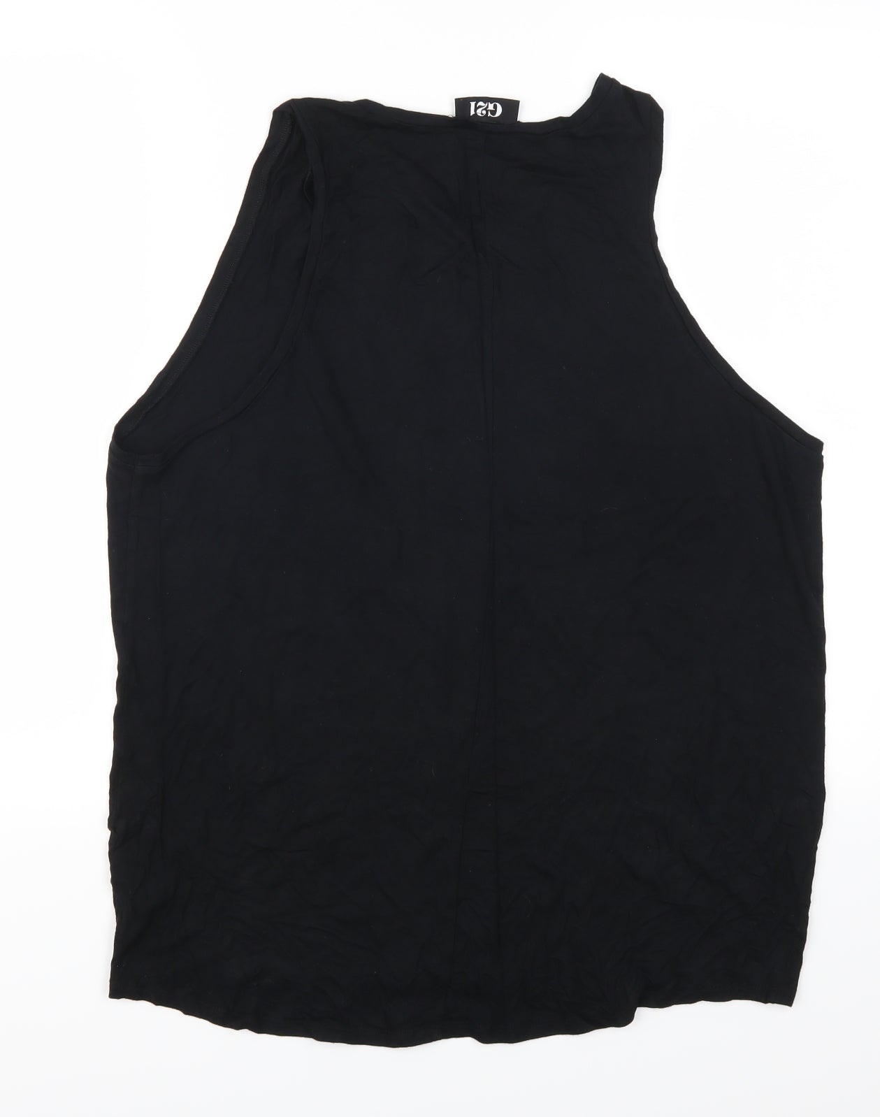 George Womens Black   Basic Tank Size 14  - Don't Forget to be Awesome