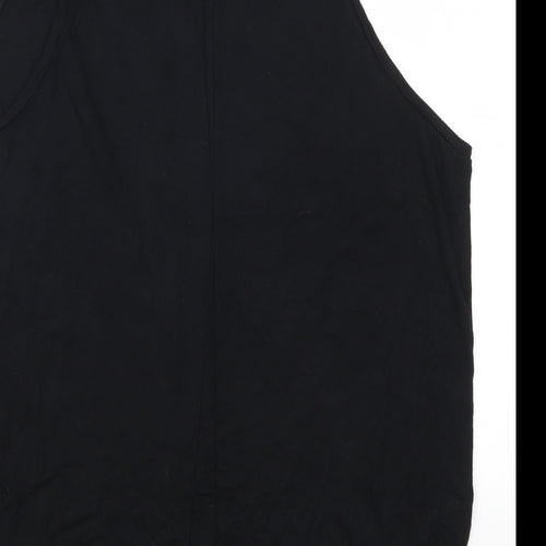 George Womens Black   Basic Tank Size 14  - Don't Forget to be Awesome