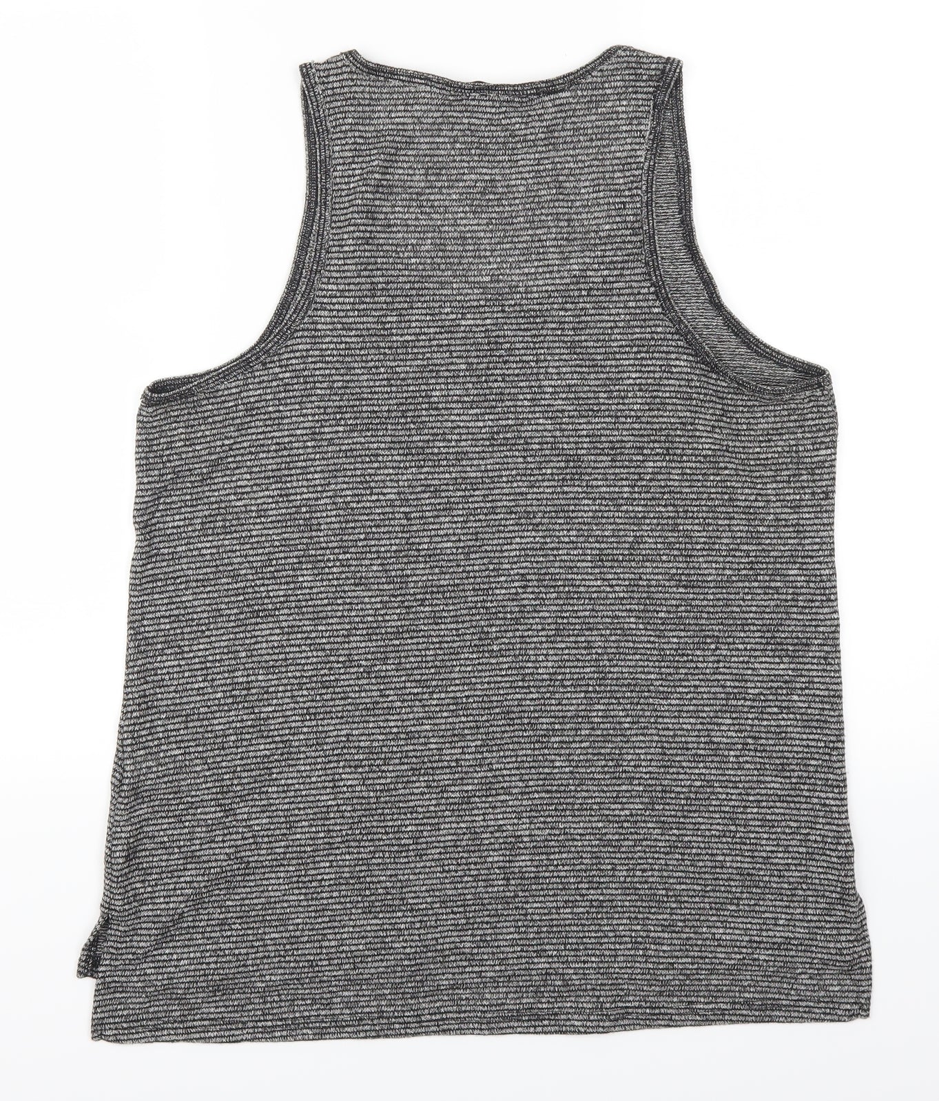 NEXT Womens Grey Striped  Basic Tank Size 12