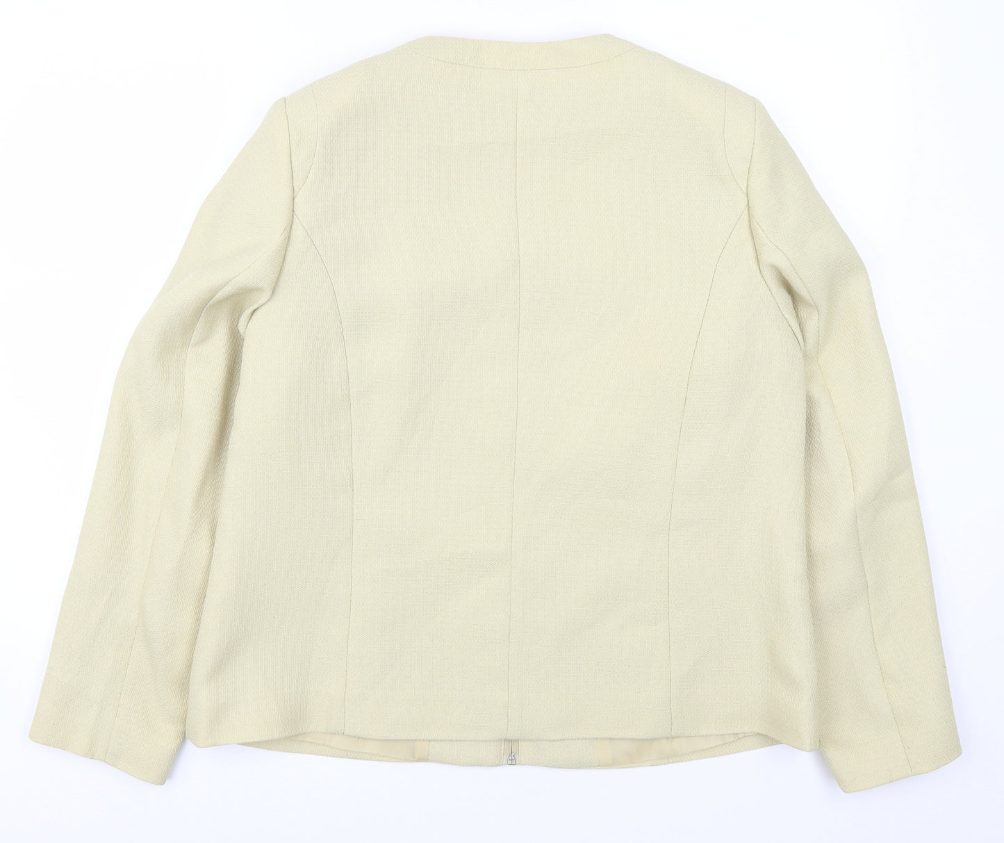 Wardrobe Essentials Womens Beige   Jacket  Size 16