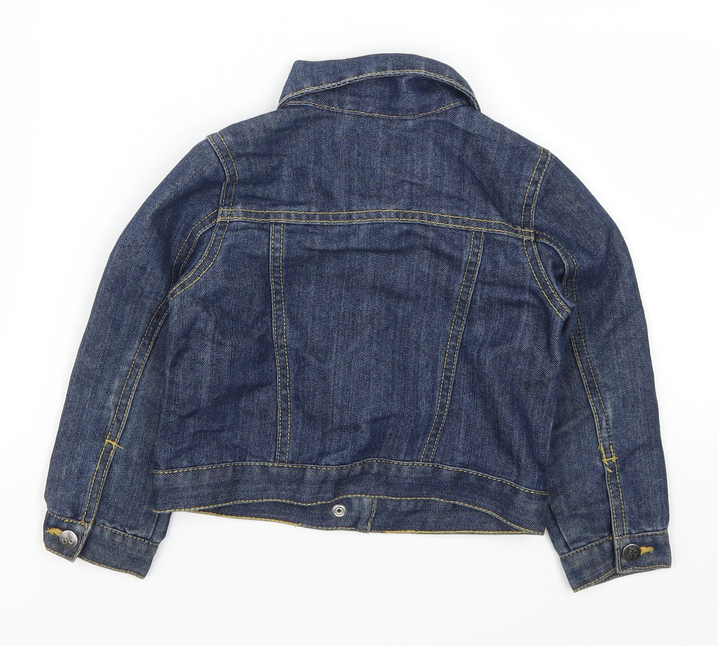 Est 89 Girls Blue  Denim Jacket  Size 3 Years