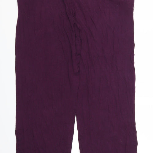 Midnight Womens Purple   Trousers  Size M L28 in - Loungewear