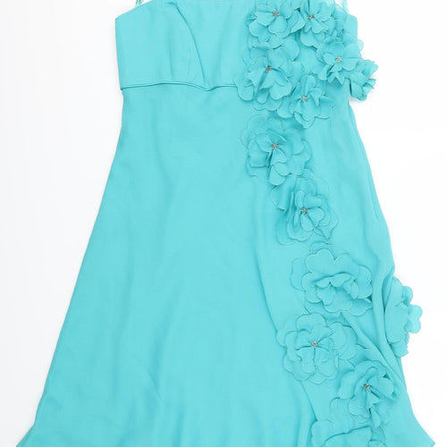 Debut Womens Blue   Mini  Size 14  - Flowers