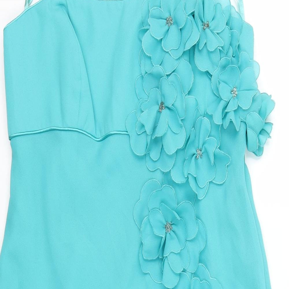 Debut Womens Blue   Mini  Size 14  - Flowers