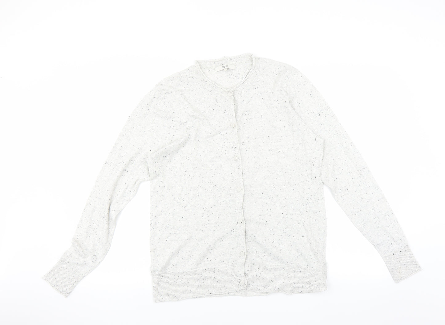 NEXT Womens Grey   Cardigan Jumper Size 16