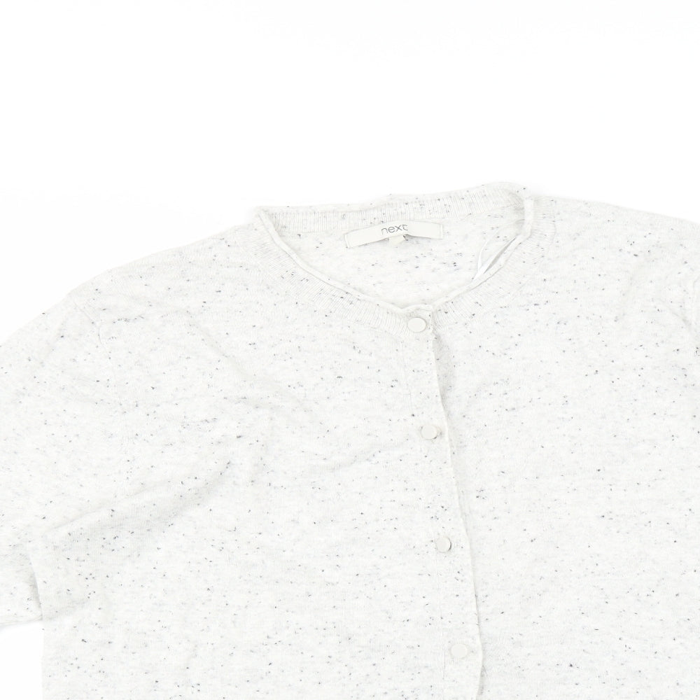 NEXT Womens Grey   Cardigan Jumper Size 16