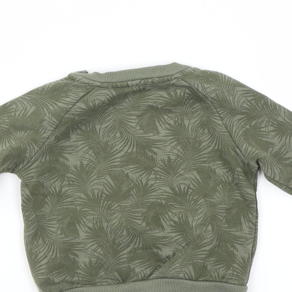 Primark Baby Green   Pullover Jumper Size 6-9 Months  - Little Explorer