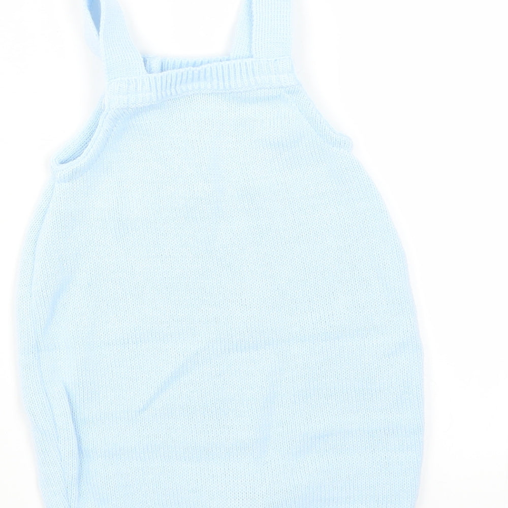 Preworn Baby Blue   Romper One-Piece Size 12 Months