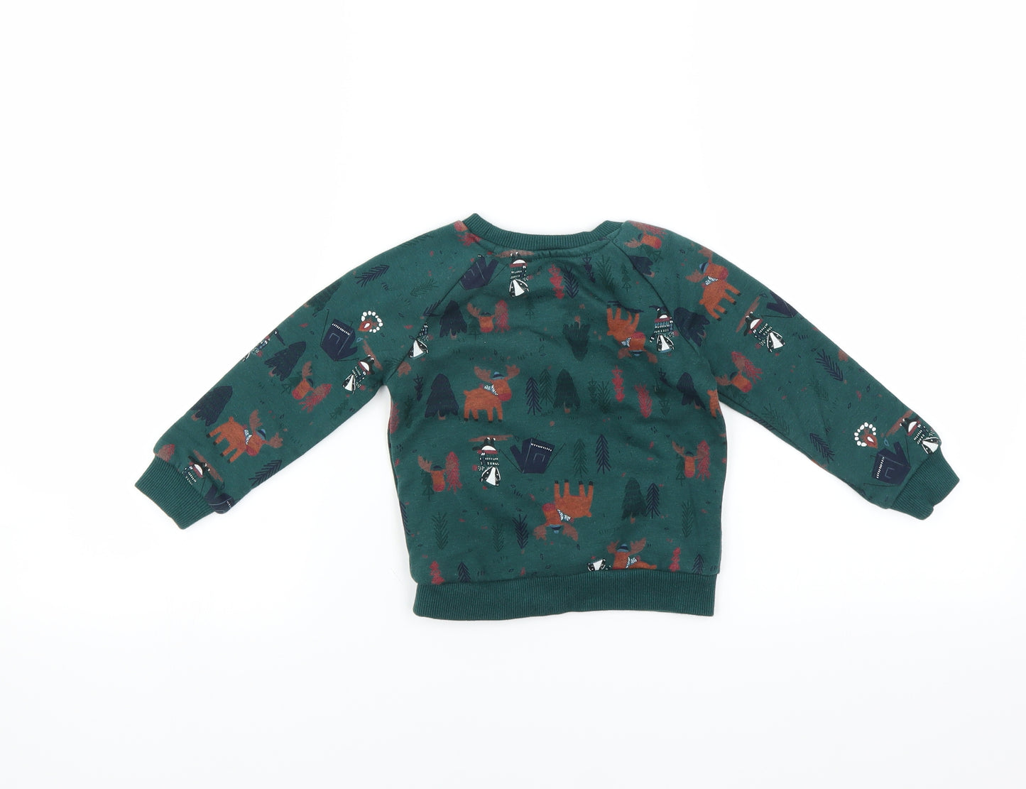 Primark Baby Green   Pullover Jumper Size 12-18 Months