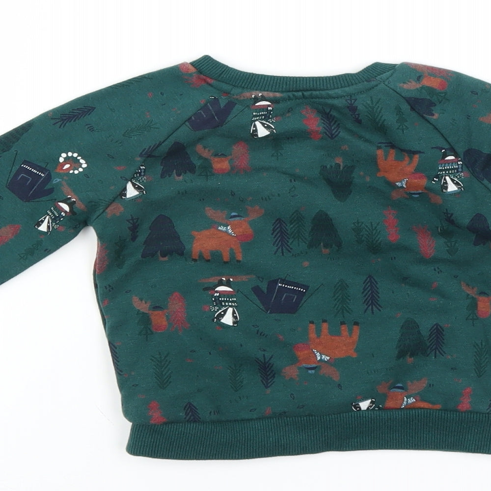 Primark Baby Green   Pullover Jumper Size 12-18 Months