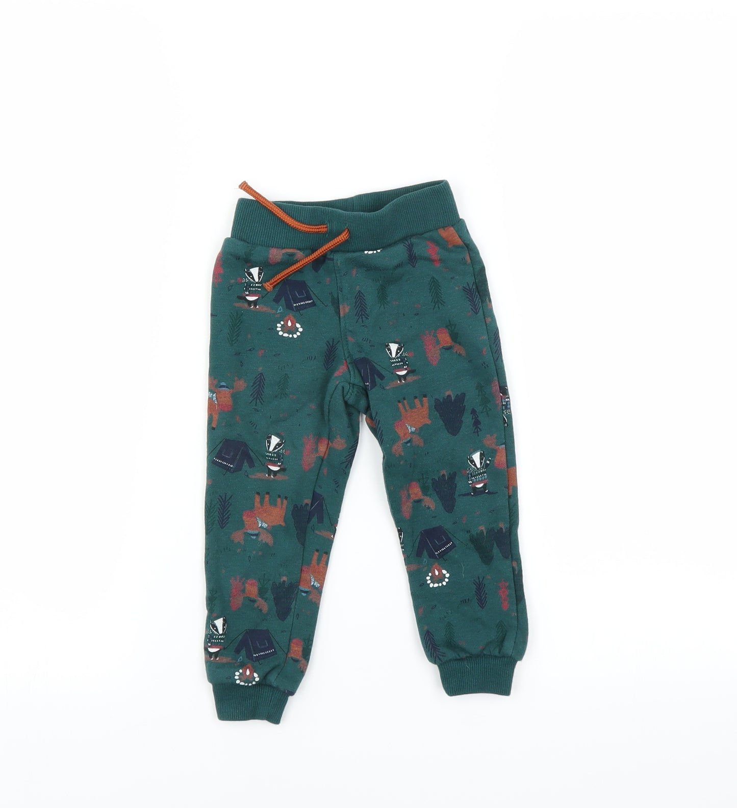 Primark Baby Green   Jogger Trousers Size 12-18 Months
