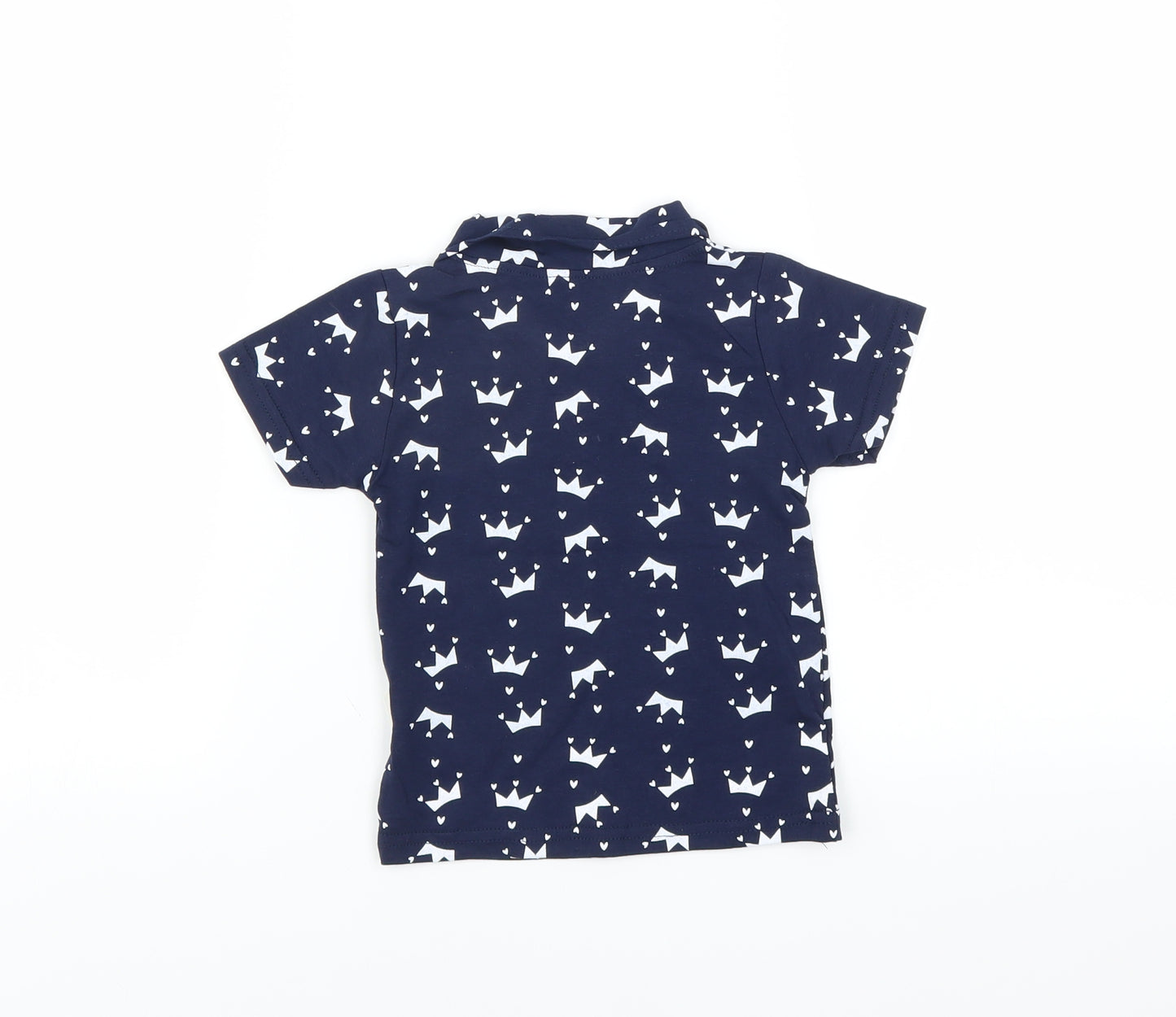 Preworn Baby Blue   Basic Polo Size 12 Months