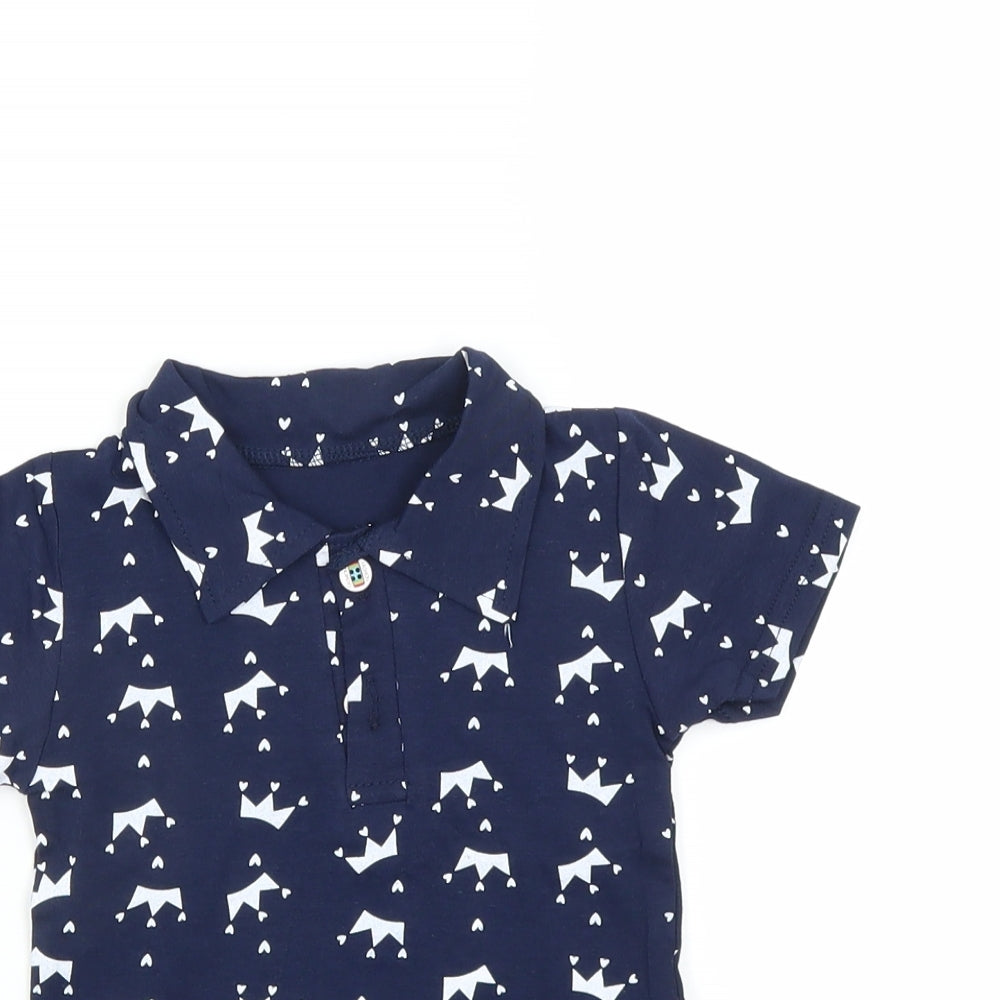 Preworn Baby Blue   Basic Polo Size 12 Months