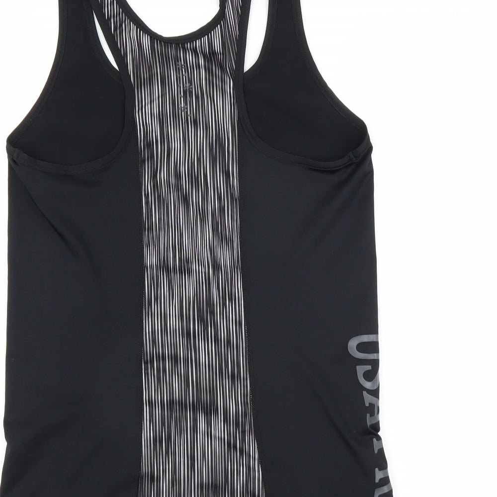 USA Pro Womens Black   Basic Tank Size 12