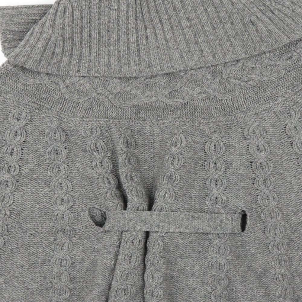 Ted Baker Womens Grey   Cape Jumper One Size