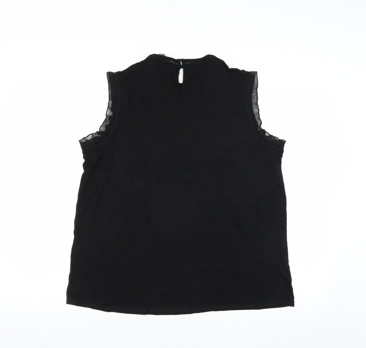 Dorothy Perkins Womens Black   Basic Blouse Size 18