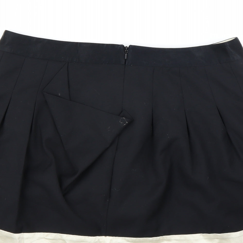 Ted Baker Womens Black   A-Line Skirt Size M