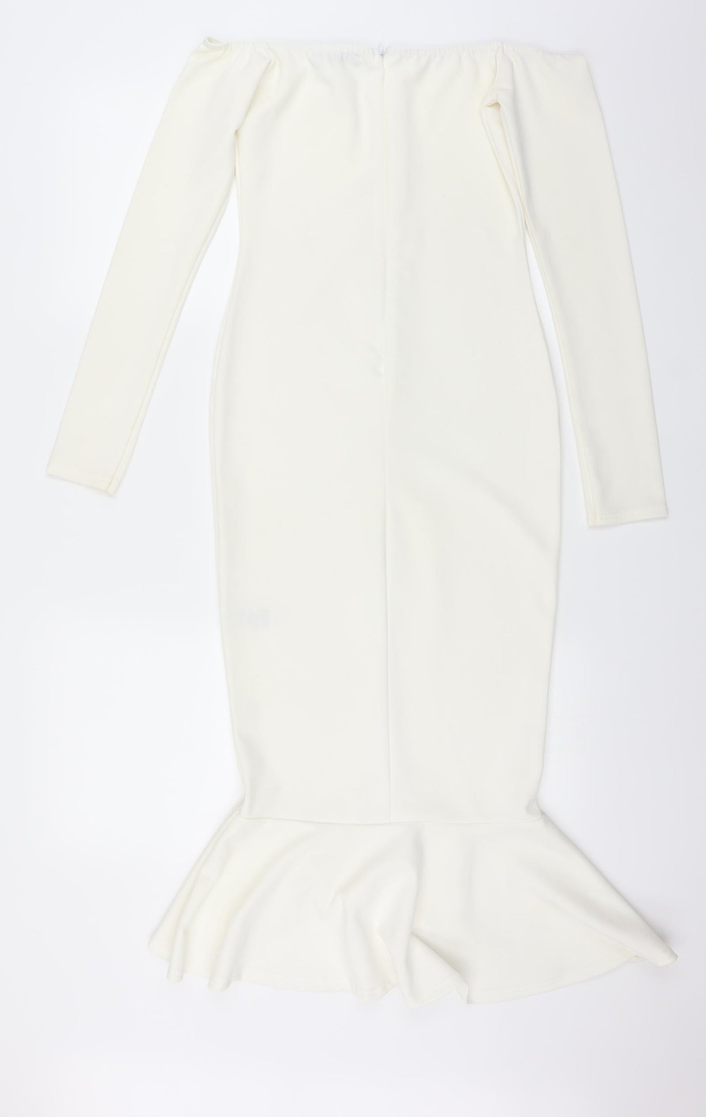 Missguided Womens White   Bodycon  Size 8