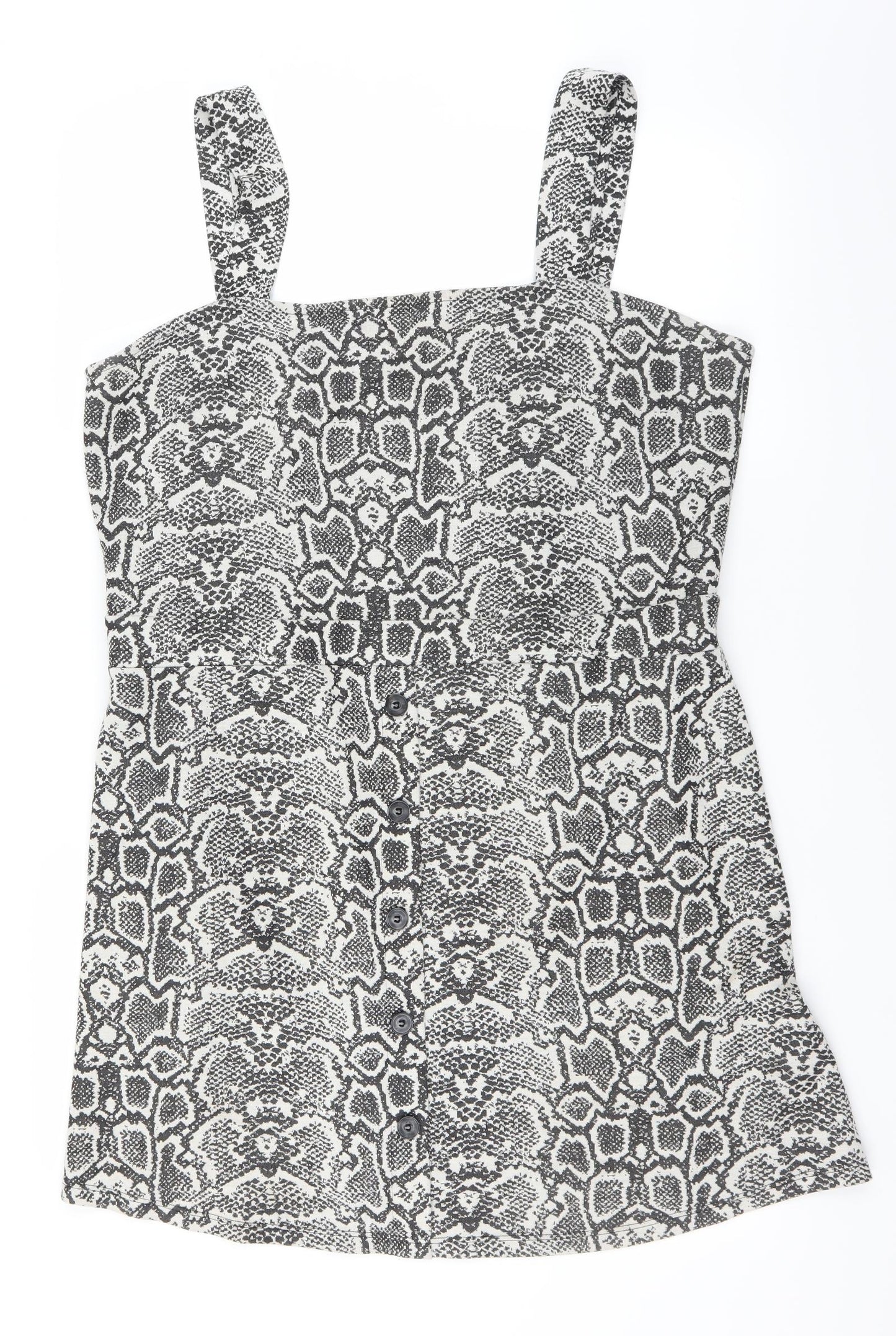 F&F Womens Black Animal Print  Shift  Size 20