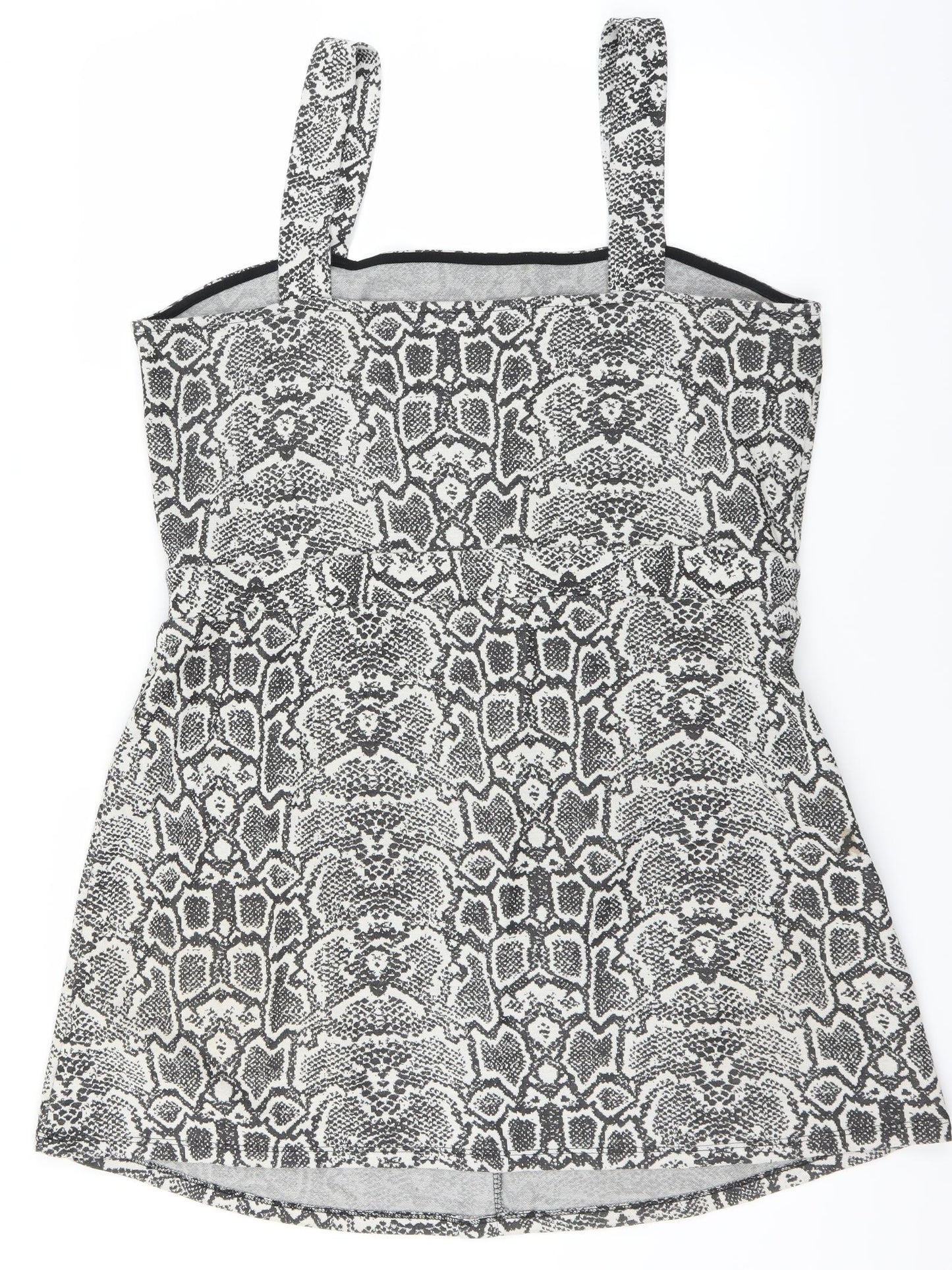 F&F Womens Black Animal Print  Shift  Size 20