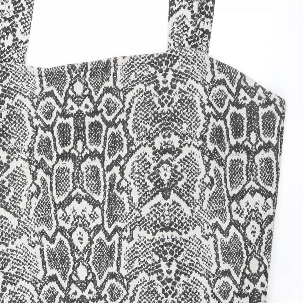 F&F Womens Black Animal Print  Shift  Size 20